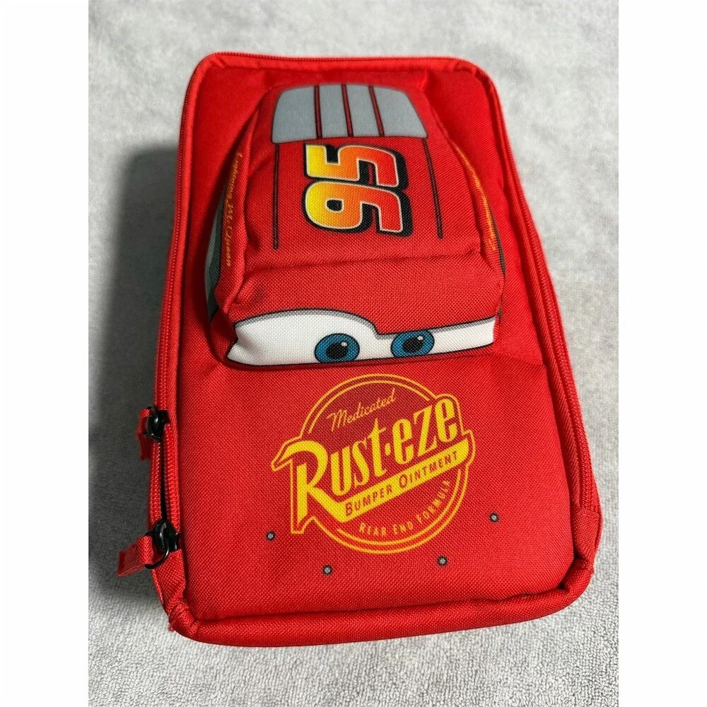 Disney Pixar Cars Lightning McQueen Rust-eze 95 Insulated Lunch Bag